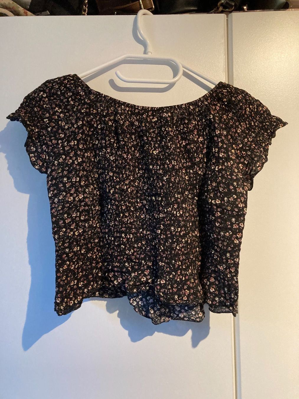 Tops: Geblümtes crop Top – D'occasion à Thun par Vans_98