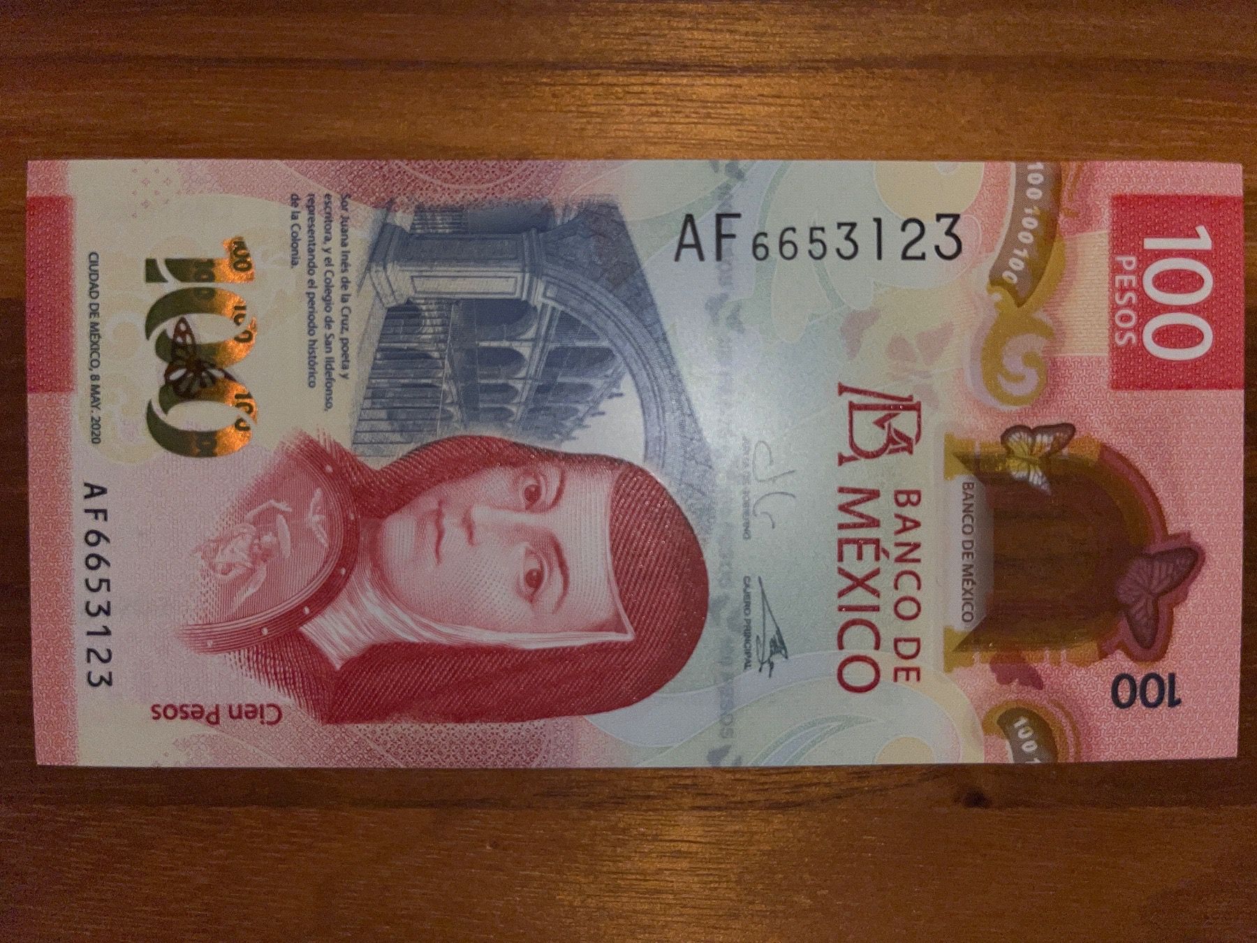 Banconote: Mexiko 100 Pesos 2020 Bankfrisch – Usato da Zürich venduto da Polarcita