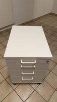 Optima Rollcontainer weiss mit 4 Schubladen abschliessbar