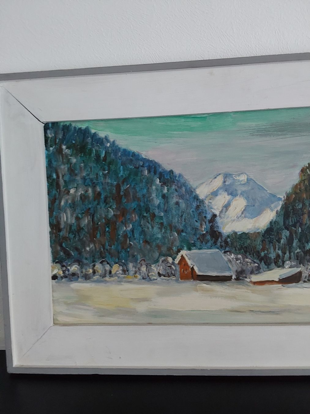 Gemälde: Biefer Willy Oelbild. Mit Rahmen 44x64cm. – Gebraucht aus Steinach von Chilli1957 2