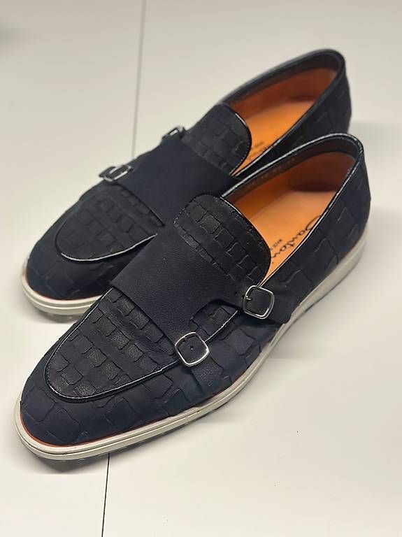 Herrenschuhe: Santoni Double Monk Sneaker Grösse 44 – Gebraucht aus Andelfingen von Alex8185