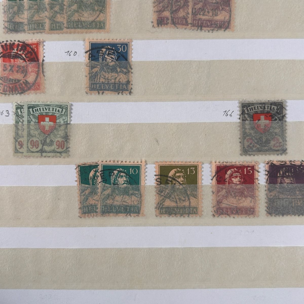 Tutti i francobolli: Antike Briefmarken Schweiz alt – Usato da Laufen venduto da belleskulptur 2