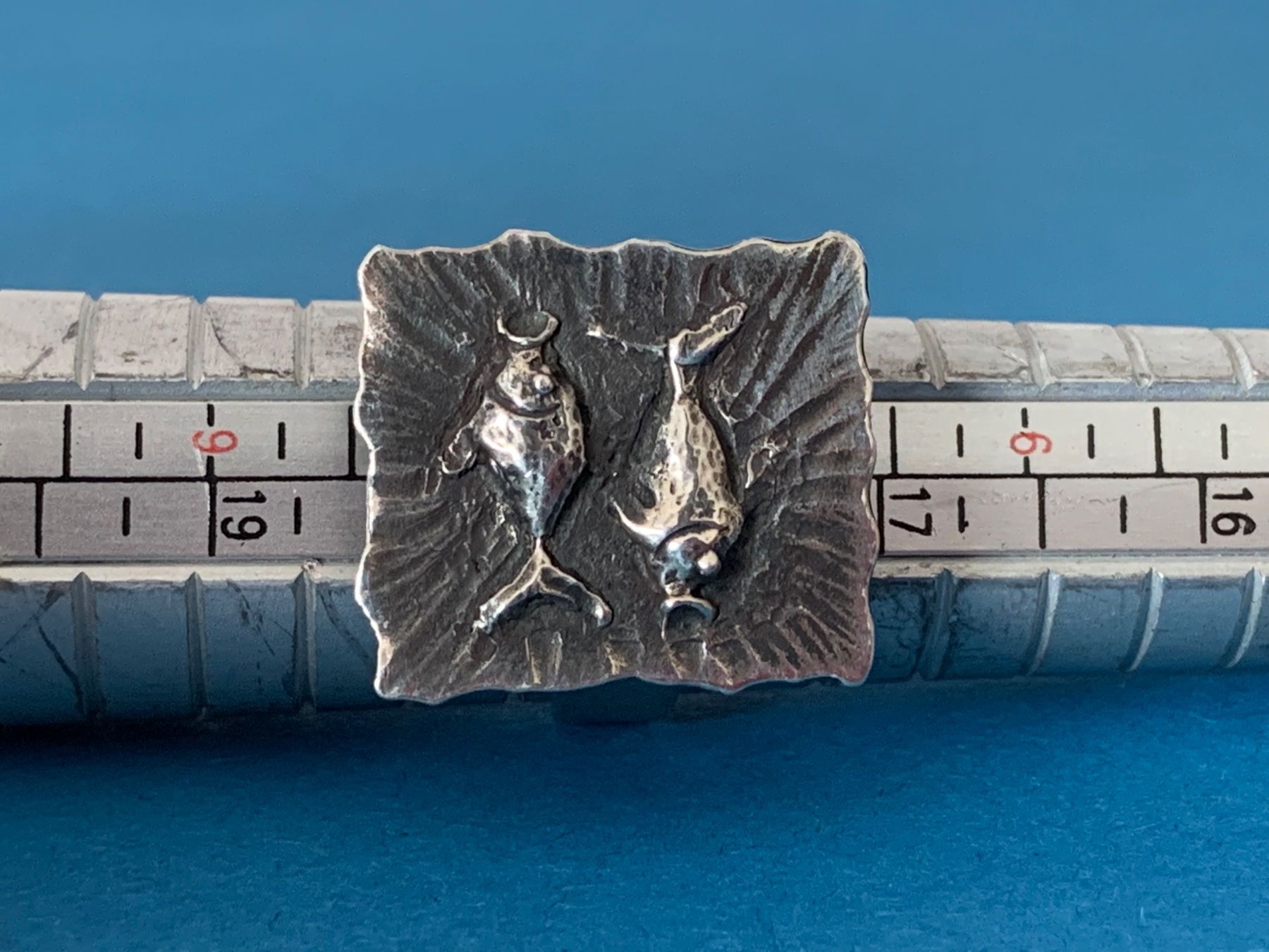 Anelli: Silberring Sternzeichen FISCH (55) – Usato da Dittingen venduto da Bijoubelle 2