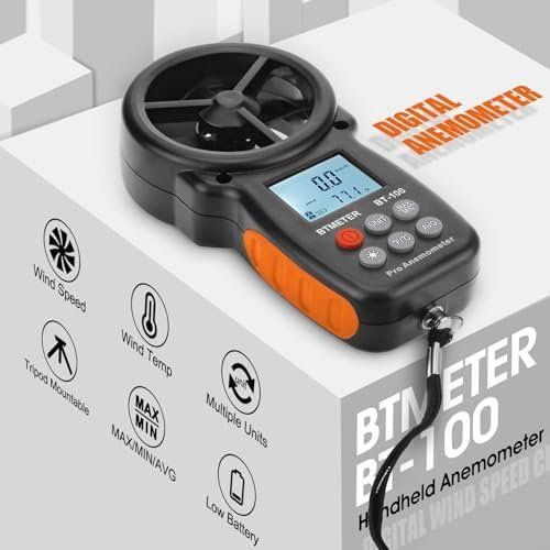 Misurare: BT-100 Windmesser Anemometer Windmessger Windmessgerät – Nuovo e nell'imballaggio originale da Hundwil venduto da tec_mm27 4