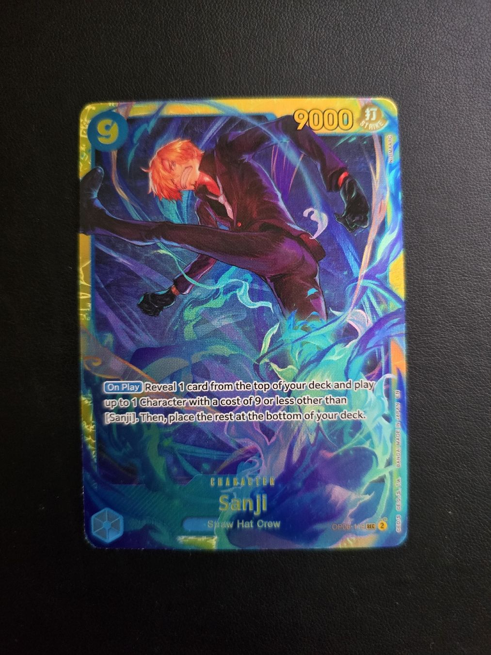 Bandai Carte collezionabili: Carte One Piece Sanji op06 Neuve – Nuovo (secondo la descrizione) da Cointrin venduto da PokeAku