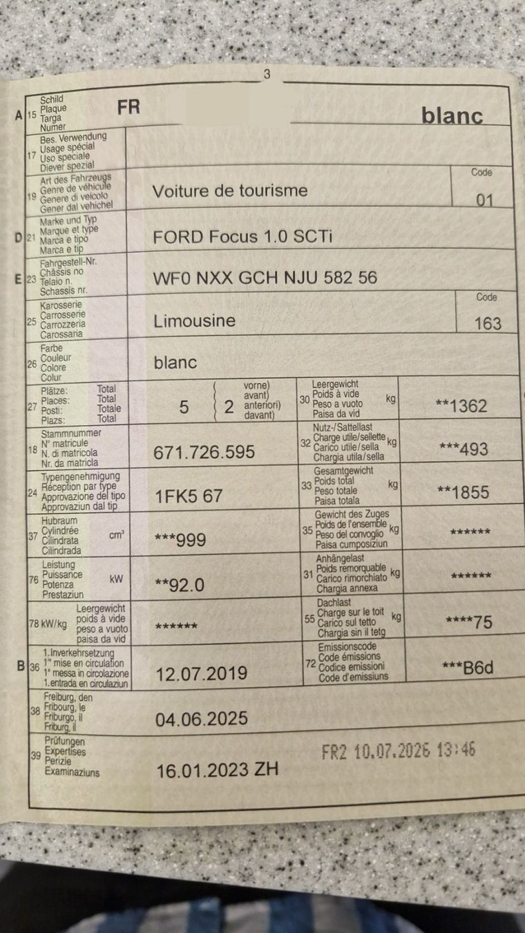 Ford Automobili: Ford Focus 1.0 SCTi ST-Line – Usato da Estavayer-le-Lac venduto da Pwele 9