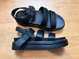 Neue Plateausandalen Gr. 37