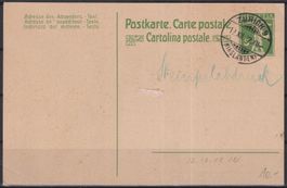 A10) Postkarte Stempel 12.XII.12.XII, sehe Scan