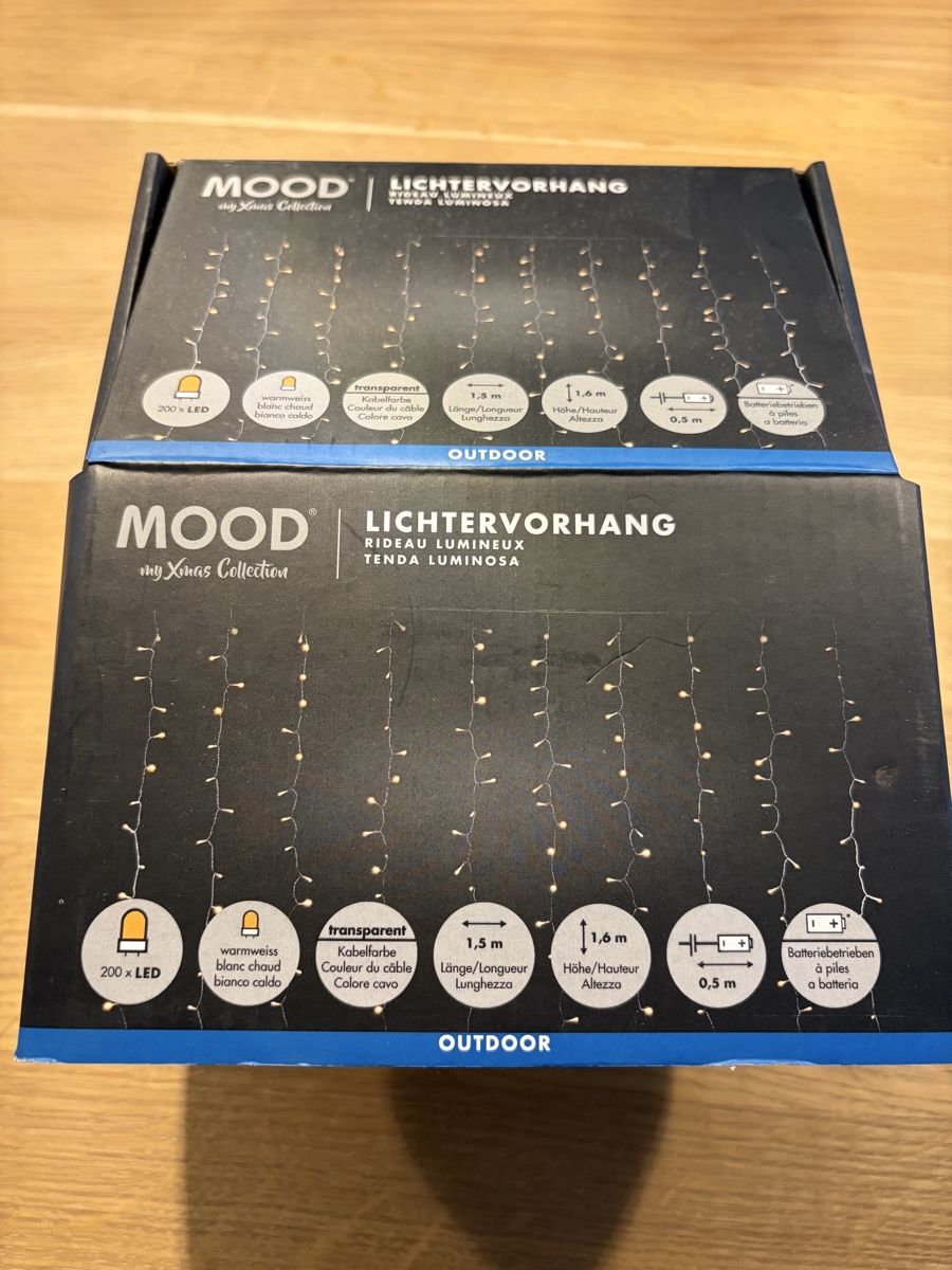 Mood Ghirlande e barre luminose: Lichtervorhang Mood 200x LED – Usato da Boll venduto da MariAebi