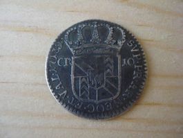 (A4) Neuenburg 10 Kreuzer 1713