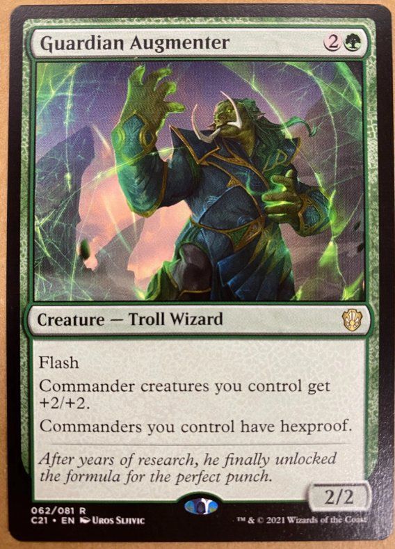Magic The Gathering Cartes à collectionner: Guardian Augmenter - MtG - EN – D'occasion à Bolligen par Gurkenfeld