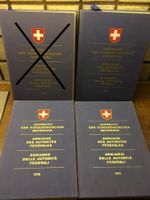 3x Jahrbuch der Eidgenössischen Behörden - 1973, 1976 & 1978