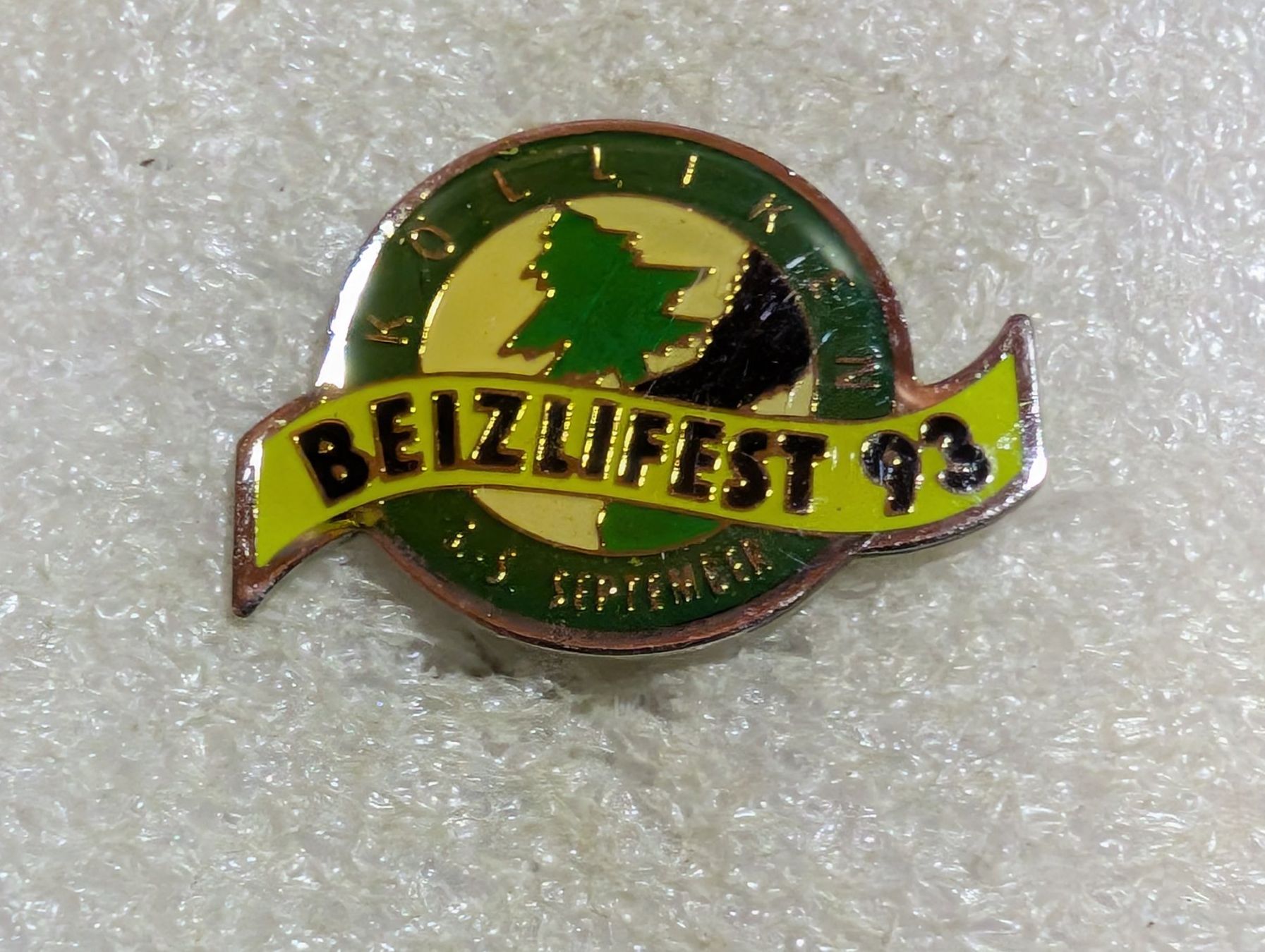 Plaketten & Abzeichen: Ansteckpin 170: Beizlifest 1993 – Gebraucht aus Oppligen von Pin-Fall-Shop