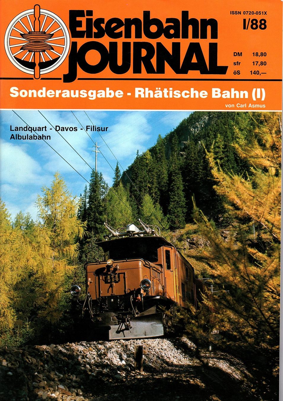 Riviste & Magazine: Eisenbahnjournal I/88 – Usato da Mörschwil venduto da aik_x8mc