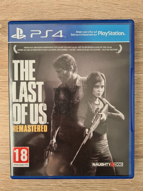 The Last Of Us Remastered PS4 – Disc Only, Good Condition