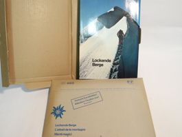 Buch Lockende Berge von 1971 inkl. Kunstblätter Orig. Verp.
