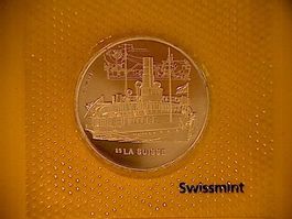 Gedenkmünze 20 Fr. - Dampfschiff LA SUISSE - 2018