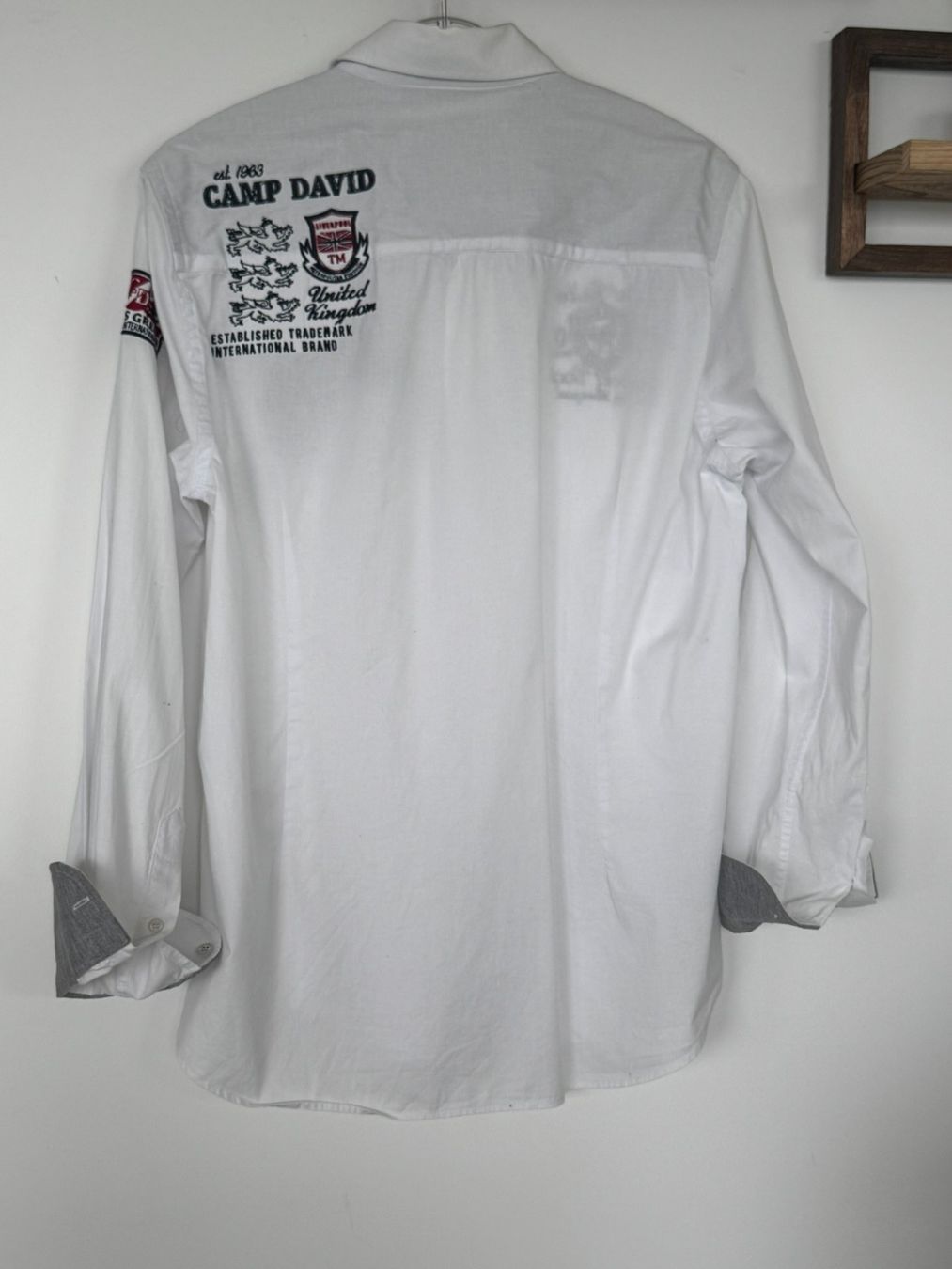 Camp David Camicie: Camp David Hemd, Grösse L, Weiss, gebraucht – Usato da Uhwiesen venduto da mic_kd6g 4