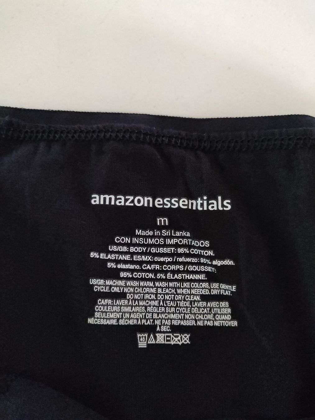Sonstige Unterwäsche: Amazon Essentials Damen Slips Schwarz Grösse M Neu – Neu und originalverpackt aus Noflen BE von vco_hnn7 3