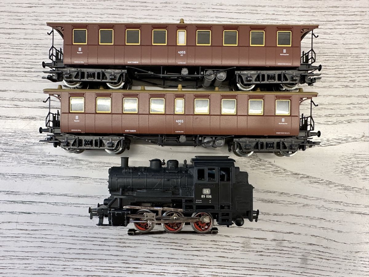 Märklin Modellini di ferrovie: Märklin 3000 DB BR 89 Personenzug – Usato da Lupsingen venduto da New-Haven 3