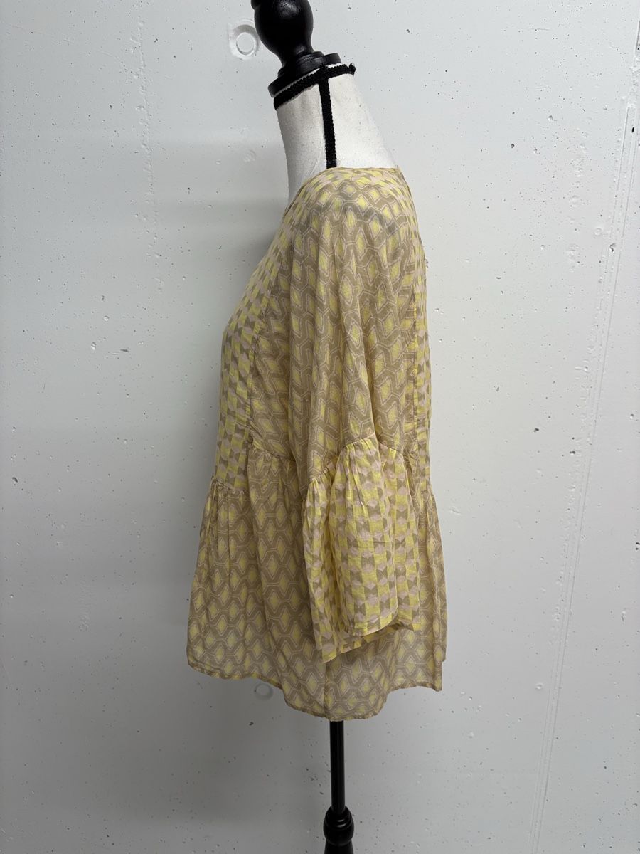 Closed Blusen: CLOSED Bluse Gr. S Leni beige gelb Boho Baumwolle – Neu (gemäss Beschreibung) aus Regensdorf von secondchancefashion 2