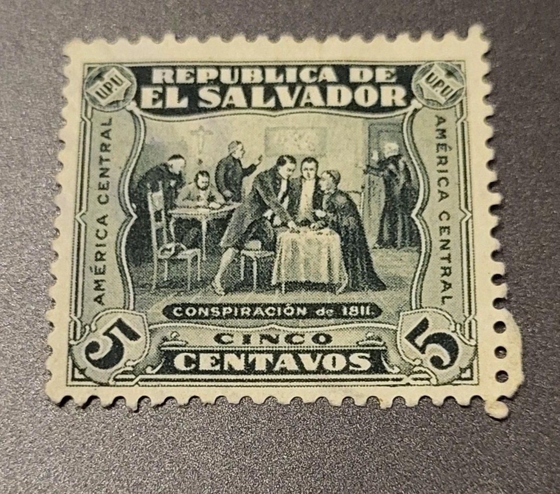 Alle Briefmarken: El Salvador 1924 alte briefmarke – Gebraucht aus St Gallen von Stampsalshobby