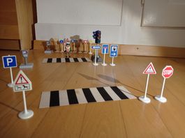 Playmobil Schilder-Set mit Polizist