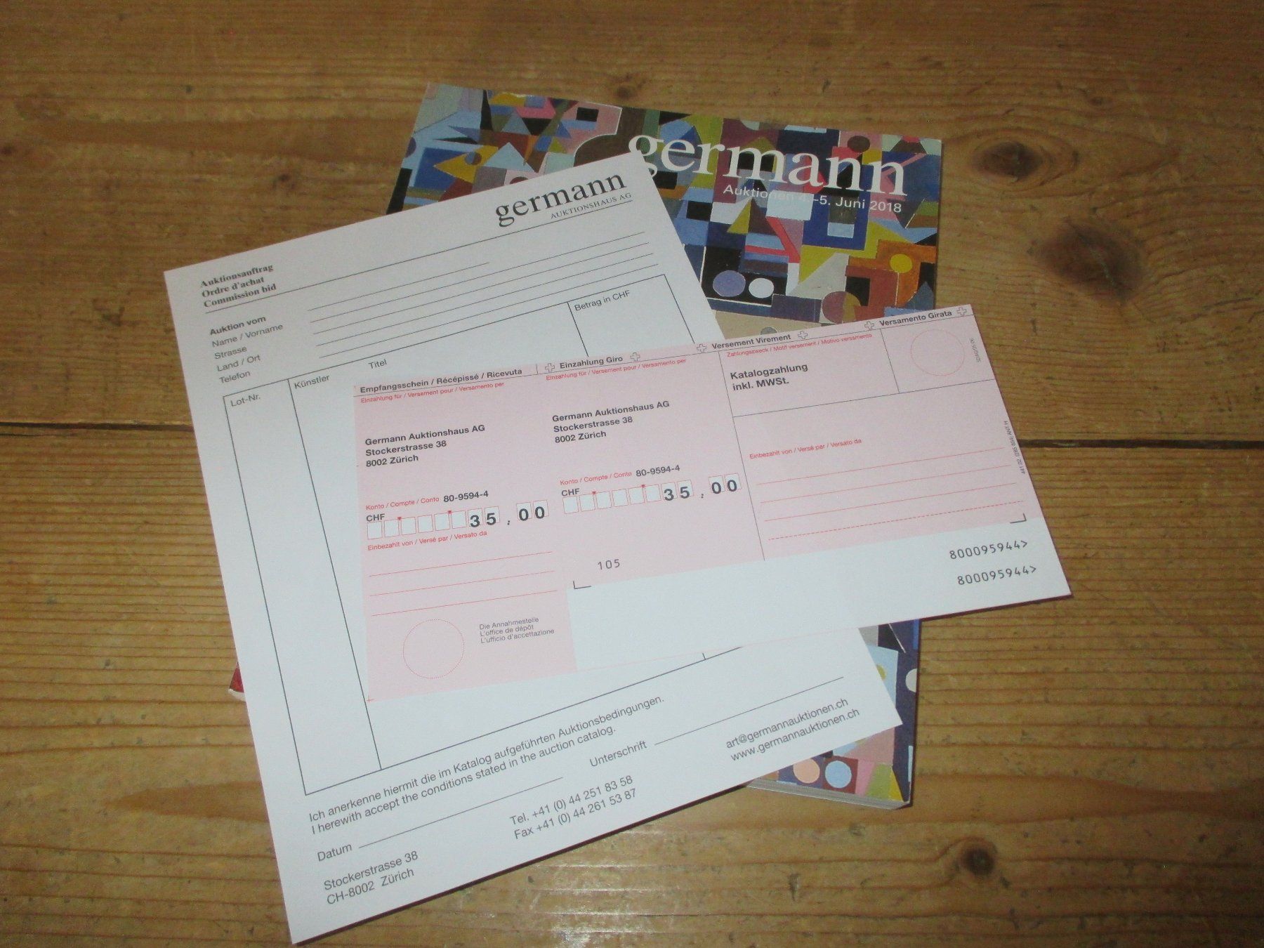 Libri: Germann Auktionskatalog Juni 2018 – Usato da Flims - Dorf venduto da Stagediver 6