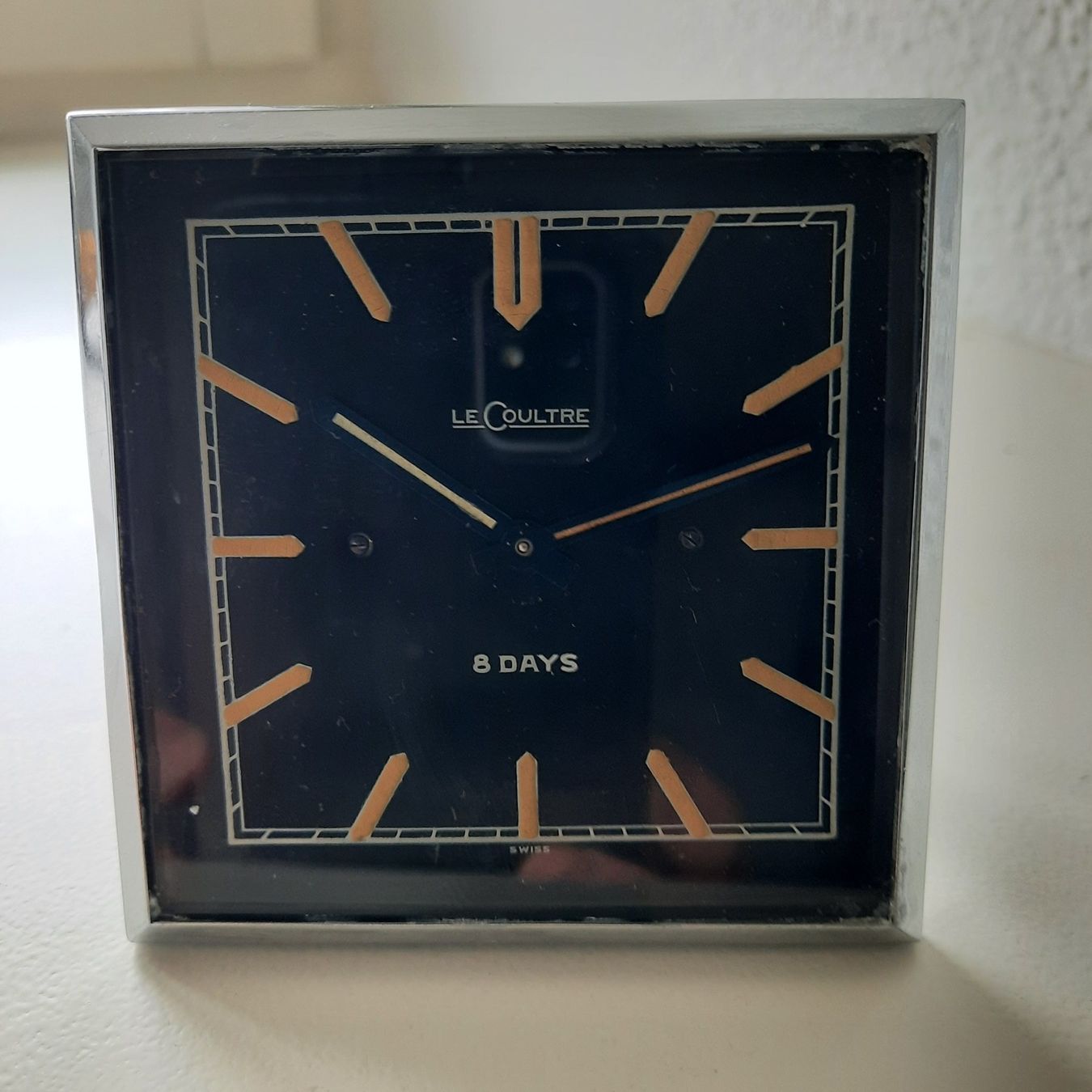 Jaeger-Lecoultre Orologi da terra & Orologi da parete: Jaeger LeCoultre.Pendule de table ou mur. – Usato da Bulle venduto da Benjoi49