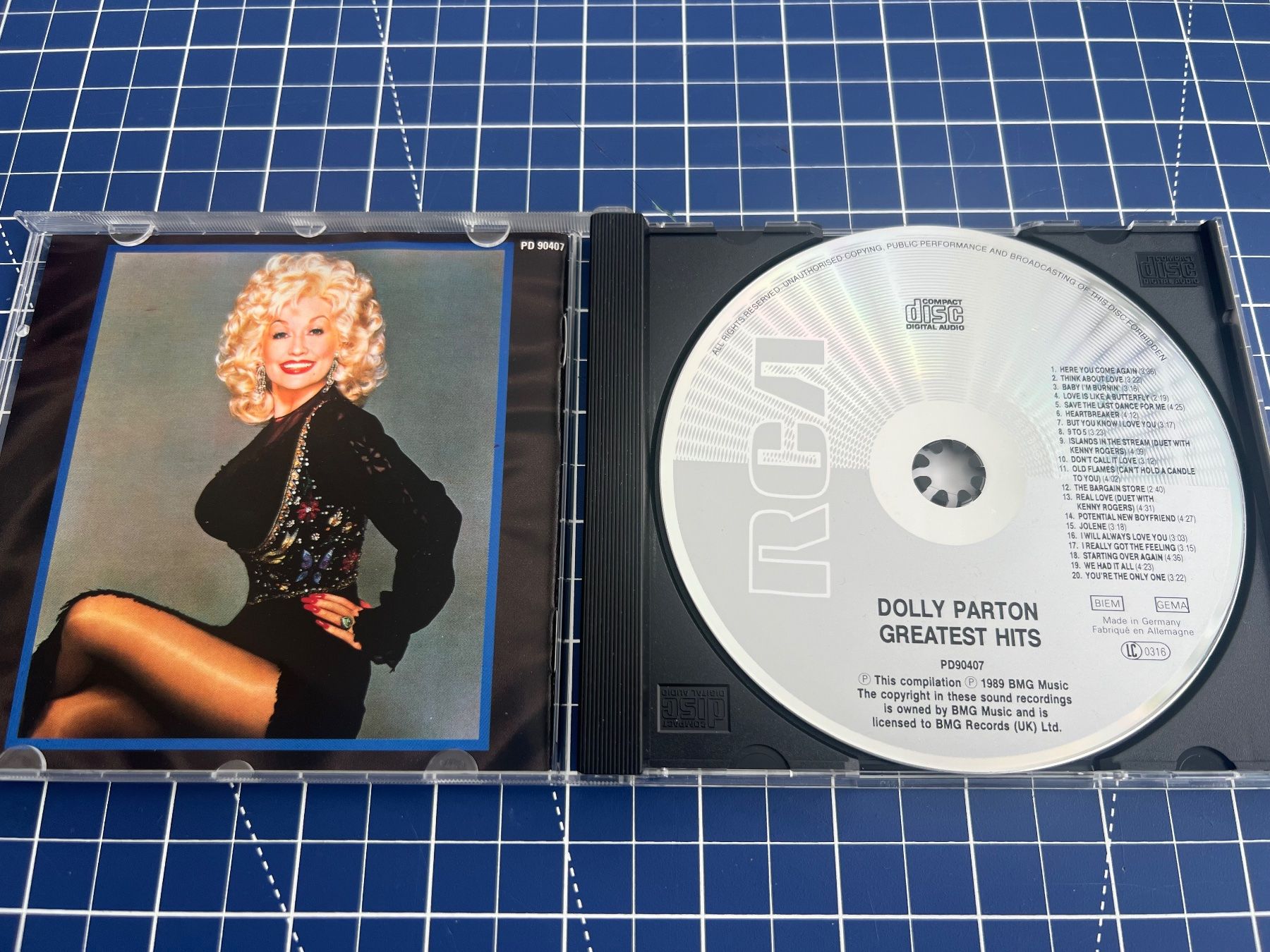CD: Dolly Parton – Greatest Hits – Usato da st.gallen venduto da sophiephie 1