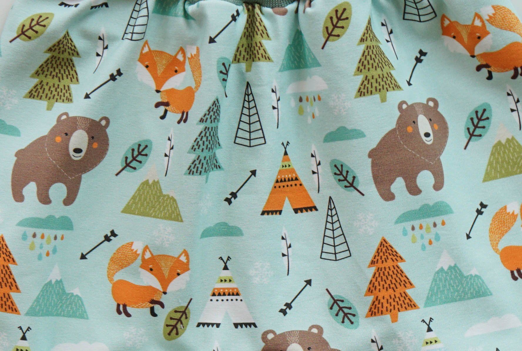 Pantaloni: Pumphose mit Waldtieren - Gr.80/86 NEU – Nuovo e nell'imballaggio originale da Zürich venduto da sambaum 3