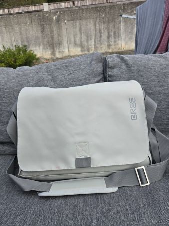BREE Umhängetasche / Laptoptasche – Grau