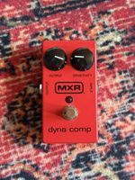 MXR Dyna Comp Compressor Pedal Red Good Condition