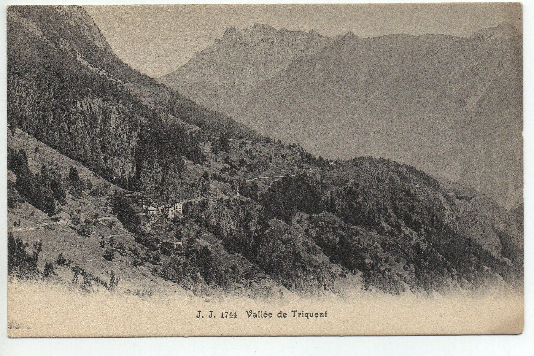 Cartoline postali: FINHAUT 1900 Vallée de Triquent – Nuovo (secondo la descrizione) da Jona venduto da philajona
