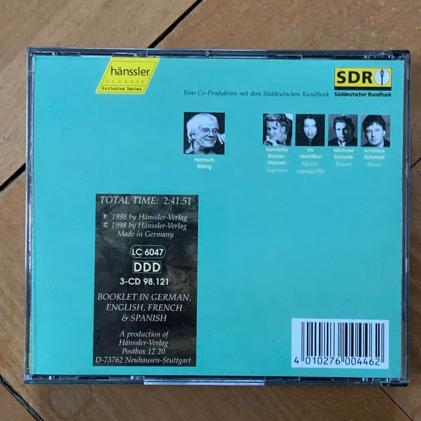 CD: Helmuth Rilling: Liszt – Christus – Usato da Stans venduto da Abukadnezar 2