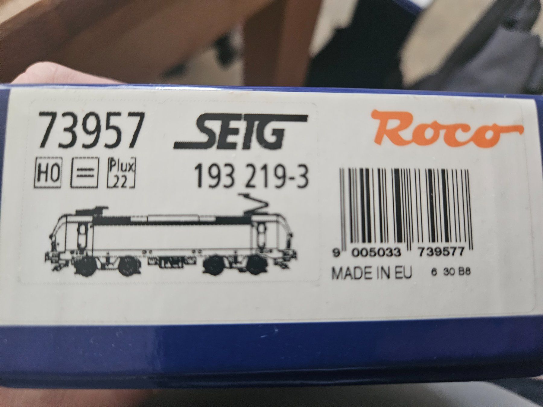 Roco Modellini di ferrovie: Roco 73957 193 219-3 der SETG – Usato da Kloten venduto da thi_vx2w