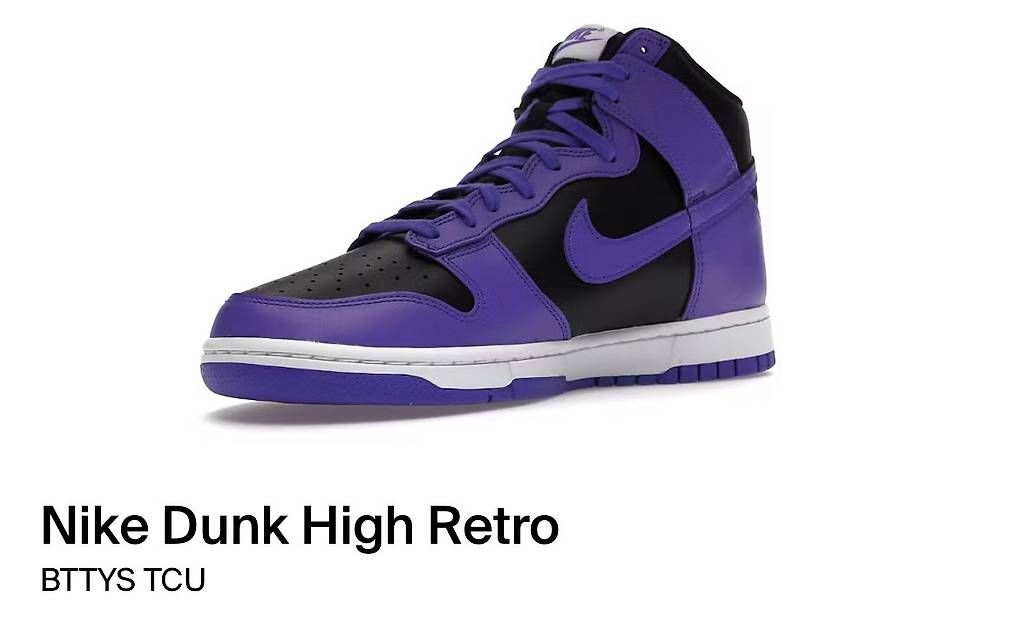 Scarpe da uomo: Nike Dunk High Retro BTTYS TCU, US M 7.5 – Nuovo e nell'imballaggio originale da Weiach venduto da rupi91 1