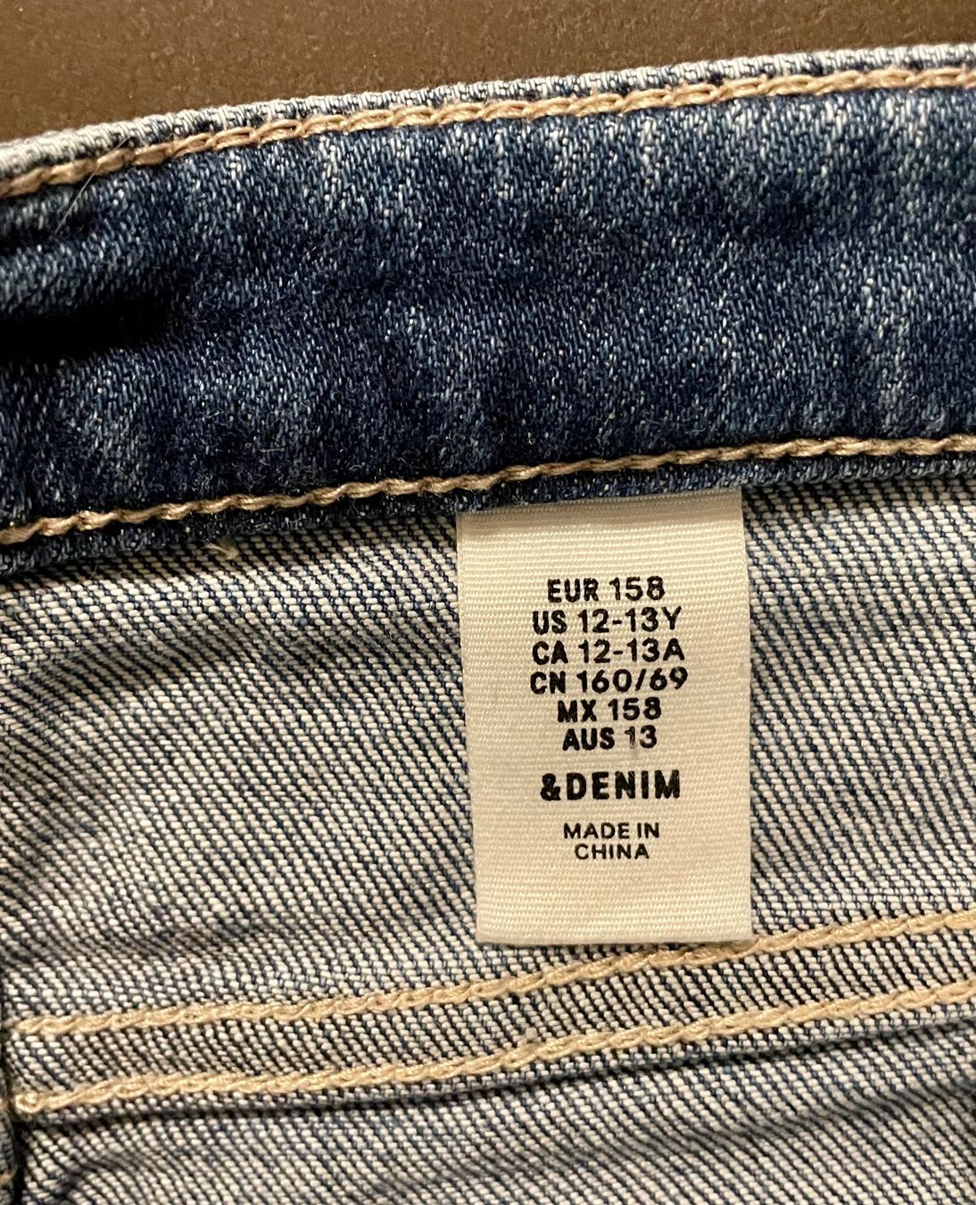 Pantaloni: Coole kurze Jeans Grösse 158 – Usato da Fehraltorf venduto da Marlene4 1