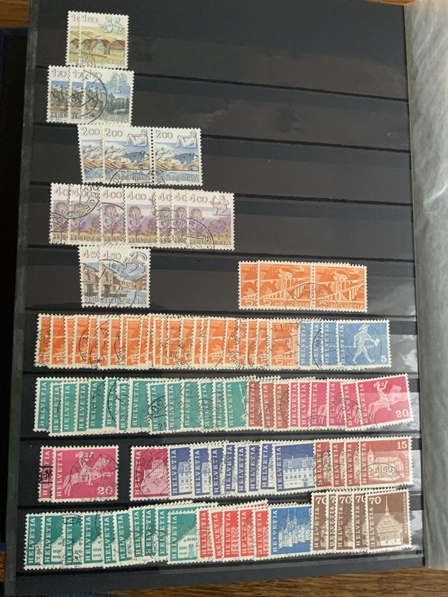 Alle Briefmarken: Briefmarken Schweiz – Gebraucht aus Binningen von chr_cr5n 6