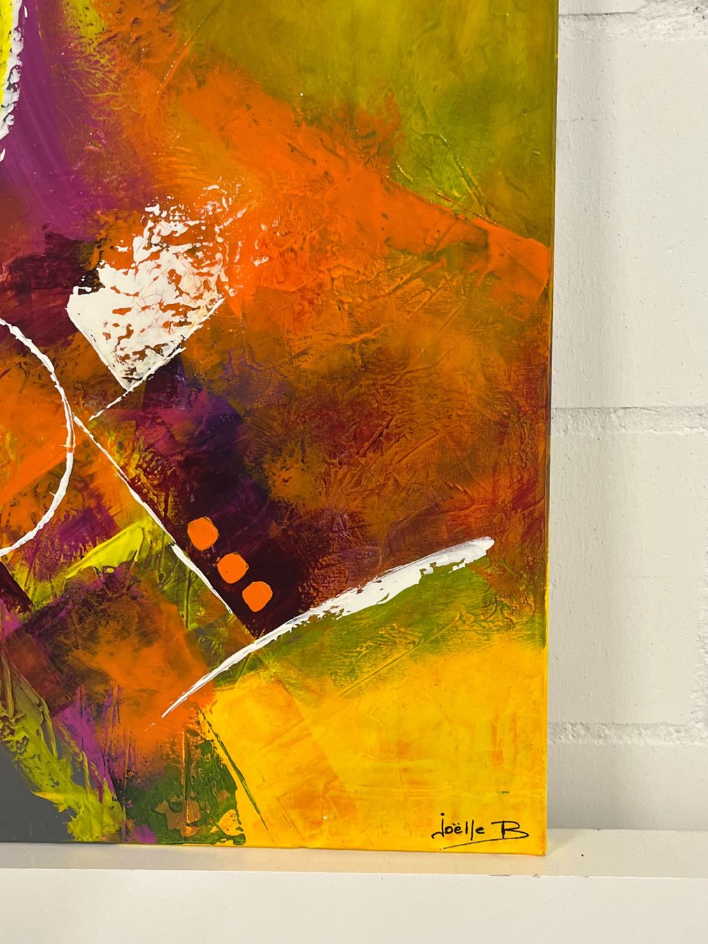 Dipinti: Joëlle B.  Original Gemälde – Usato da Basel venduto da PAUL_ART 2