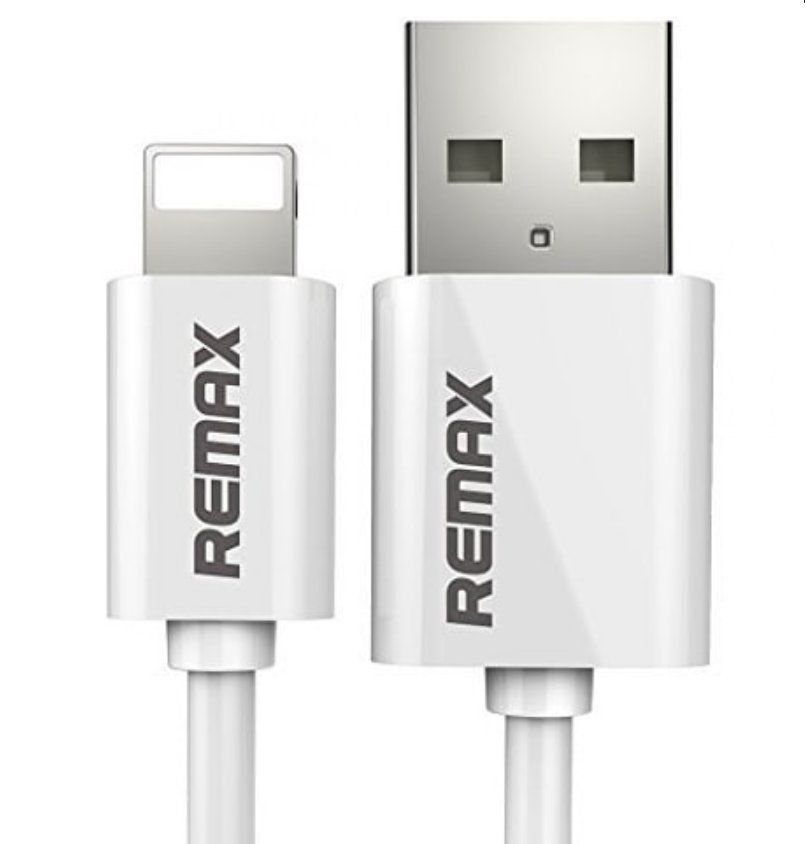 Cavi: IPhone Lightning Kabel von REMAX 1m weiss – Nuovo e nell'imballaggio originale da Basel venduto da tniederlaender