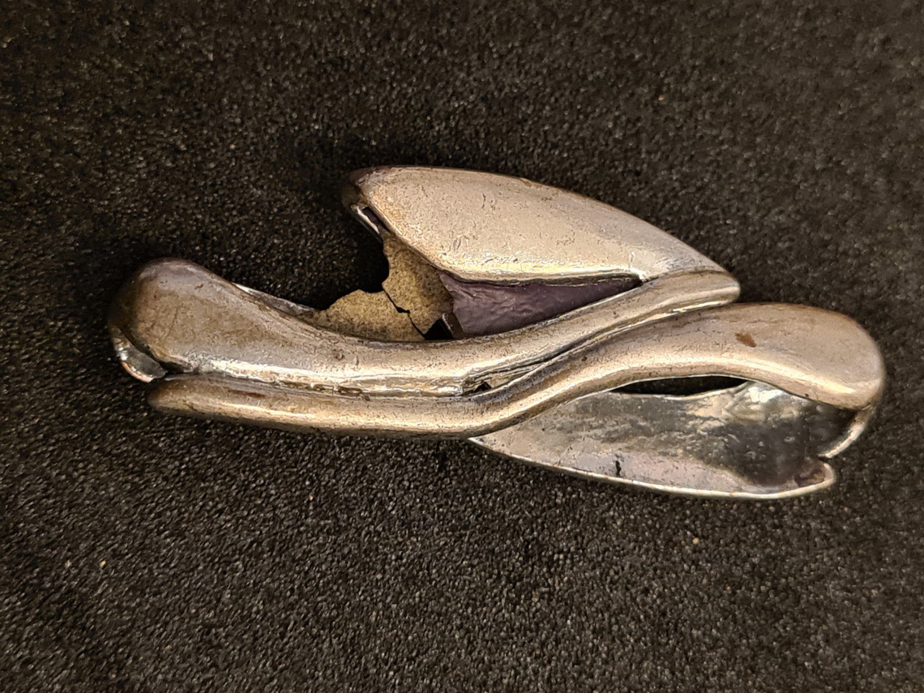 Ciondoli: Modeschmuck Anhänger Silbrig Auch  Für Leder oder Kautschuk – Usato da Amriswil venduto da used2use 1