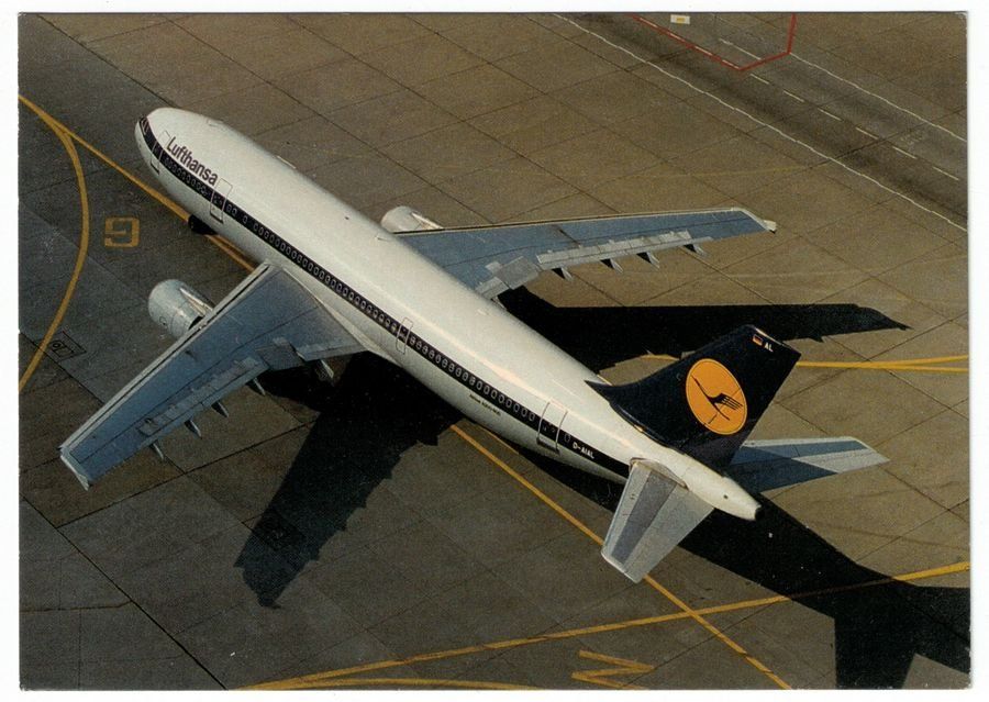 Cartoline postali: Lufthansa D-AIAL – Usato da Frauenfeld venduto da POML