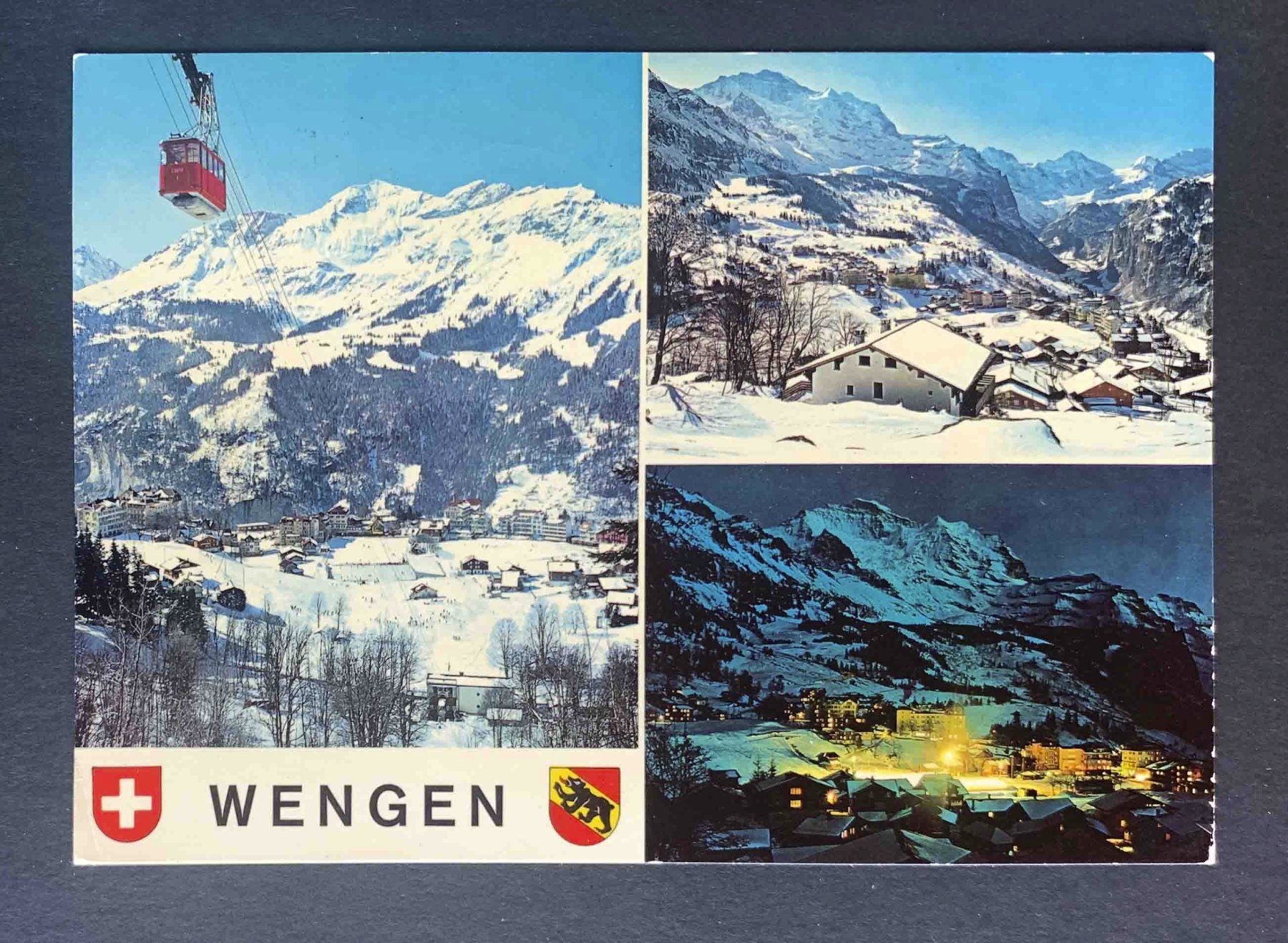 Cartoline postali: AK Wengen – Usato da Goldau venduto da artelier1