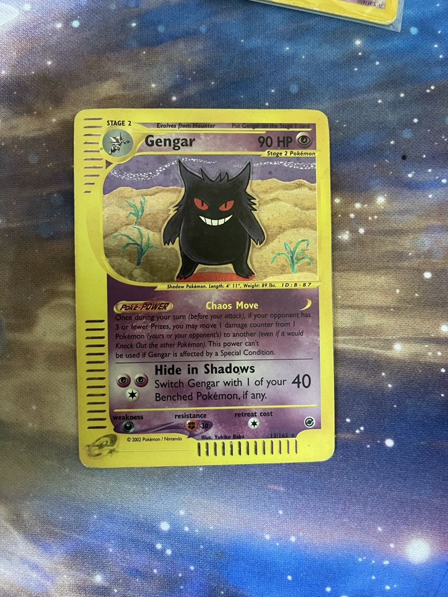 Pokémon Carte collezionabili: Pokemon Gengar Holo Expedition POOR – Usato da Breitenbach venduto da KithusPokeKingdom