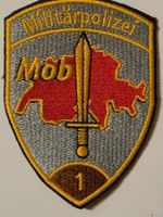 Militar Polizei Abzeichen Badge MP BAT 1 BRAUN