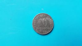 10 Pfennig - Deutsches Reich 1918