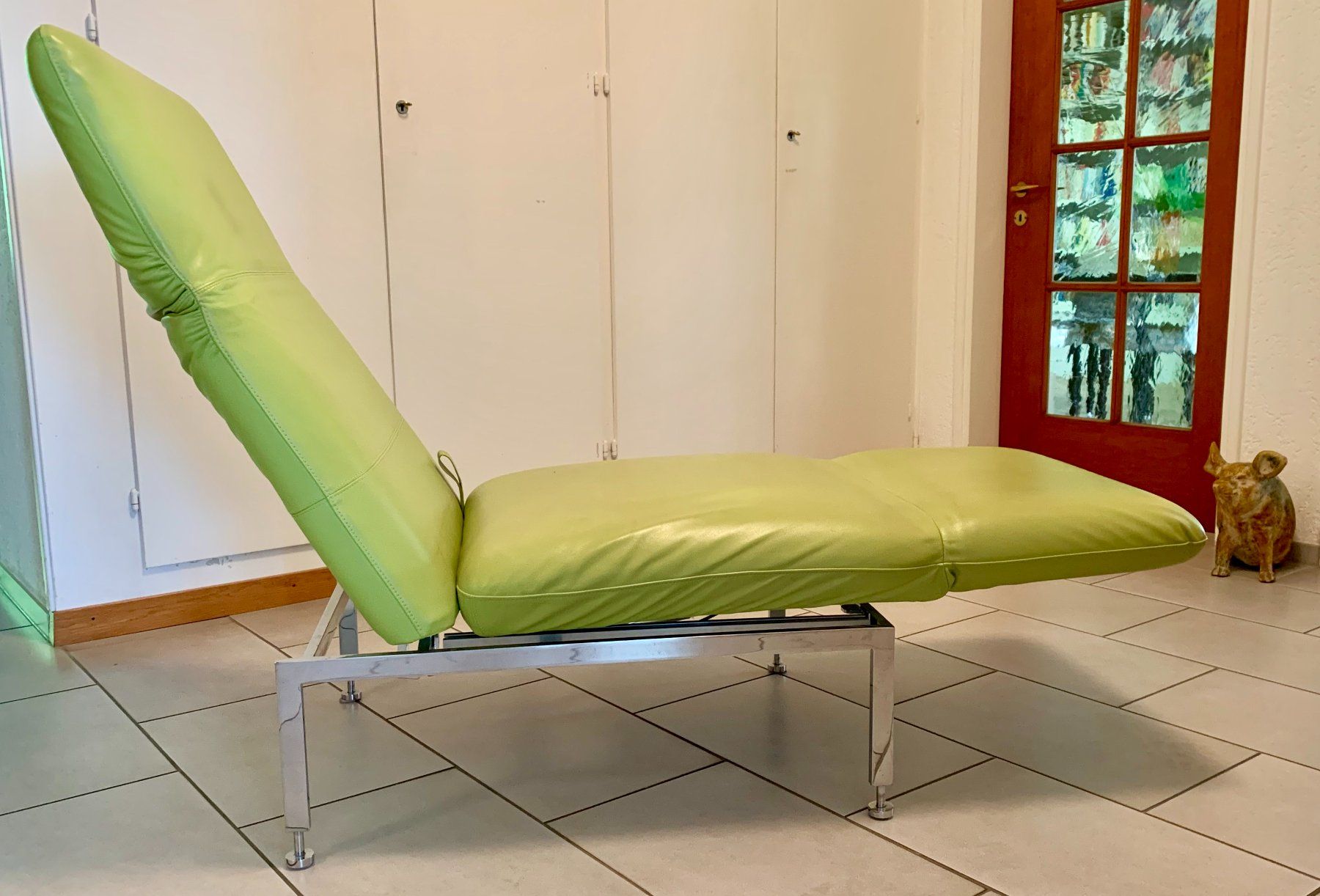 Brühl Sedie a sdraio: Liegesessel Leder von Brühl – Usato da Bern venduto da Pierrot1234 3