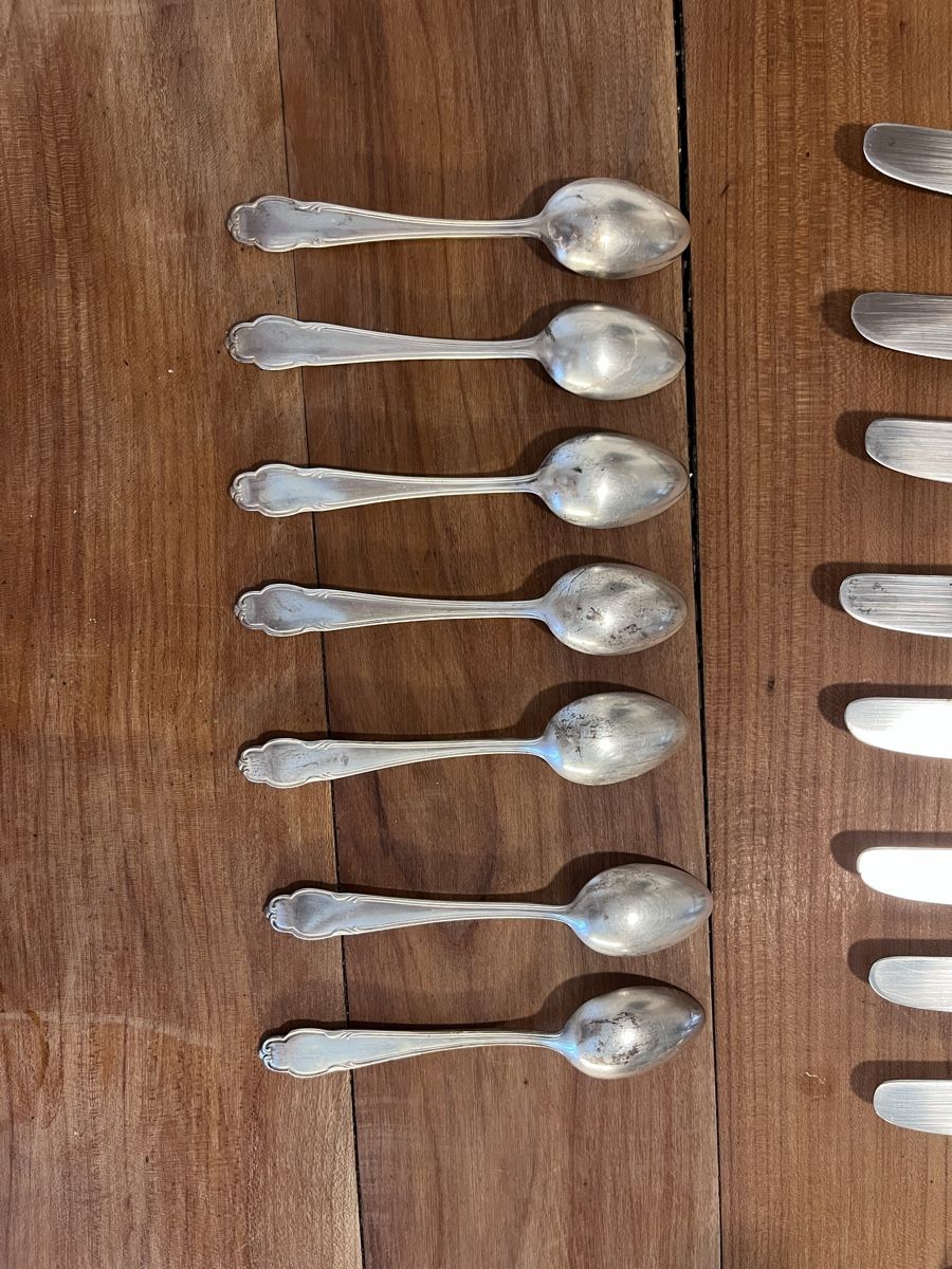 Bestecksets: Besteck Set 40-teilig versilbert  – Gebraucht aus St. Gallen von shonater 9