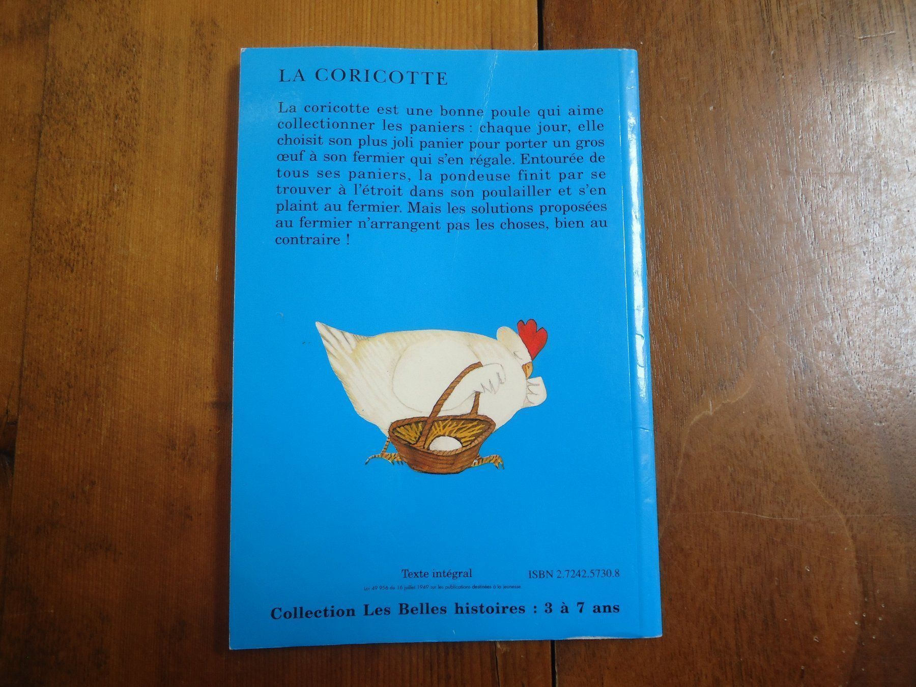 Libri: La Coricotte – Usato da Vessy venduto da mafabe 1